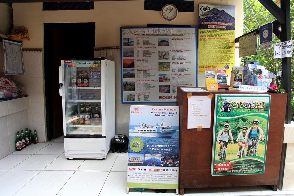 Ayu Homestay Ubud Extérieur photo